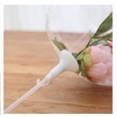 꽃풍선몰 꽃풍선에 특화 된 컵 전용컵 손잡이와 빨대스틱 - Flower in balloon