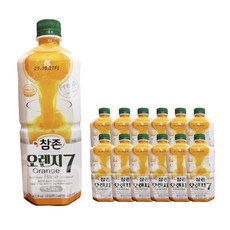 참존 오렌지7 음료베이스 835ml X 12개 (1박스), 상세페이지 참조, 상세페이지 참조, 상세페이지 참조