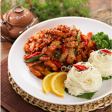 [임꺽정] 낙지볶음 350g 1개 양념낙지볶음 매콤한맛, 350g x 1개