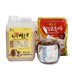 100% 국산재료 콩마실 현미찹쌀 고추장 만들기 세트, 4kg, 1세트