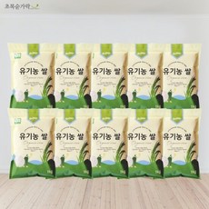 초록숟가락 유기농쌀 1kgX10ea 신동진, 10개