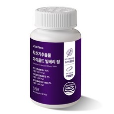 프리미엄 바이탈나인 차즈기 마리골드 빌베리, 60정, 7개