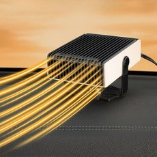 스팀팟무시동히터 차박 온풍기 이동식히터 차량용 차박용, E. 타입 (사진참조) 12V, 1개
