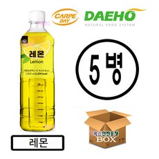 대호 카르페데이 레몬 액상 1000ml x 5개, 1L