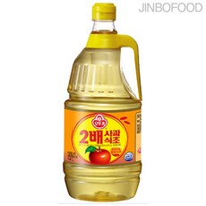 오뚜기 2배 사과식초 1.8리터 진보식품 두배 사과식초, 1