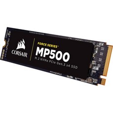 Corsair CORSAIR FORCE 시리즈 MP500 240GB NVMe PCIe Gen3 x4 M.2 SSD 솔리드 스테이트 스토리지 최대 3000MB/s, 240 GB, Up to 3/000MB/s