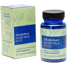 마더러브 모어 밀크 플러스 60캡슐, 60 capsules