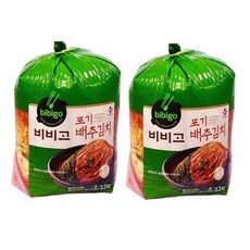 비비고 포기 배추김치 대용량 3.3kg x 2팩 양배추 주문 친정 김장, 상세페이지 참조