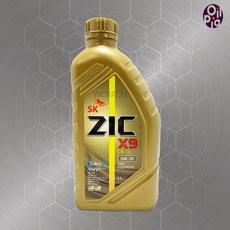 ZIC 지크 X9 FS 5W-30 가솔린 디젤 LPG엔진오일-오일피아- 엔진오일, 1개, 1L