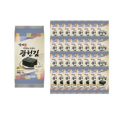 광천다솔김 백제 광천김 재래도시락김 4g [32개], 32개