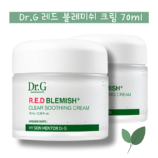 닥터지 레드 블레미쉬 클리어 크림 70ml 수딩 토너 수분 크림, 2개