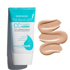 마더메이드 더 아쿠아라이트 CC크림 SPF50+ PA+++ 베이스메이크업, 1개, 내추럴 베이지