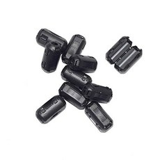 stardrift 10-Pack 3mm 직경 스냅 on 페라이트 코어 비드 초크 링 케이블 RF, 상세내용참조