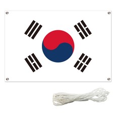 국산 태극기 현수막, 초대형(225x150cm)