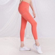 모어아웃 요가복 MP203 NEW 포켓 레깅스 차차 코랄