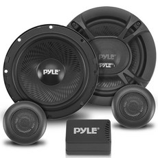 양방향 자동차 스테레오 스피커 시스템 - 360W 6.5인치 범용 프로 오디오 자동차 스피커 OEM 빠른 교체 부품 스피커 차량 도어/사이드 패널 마운트 크로스오버 네트워크와 호환, 1개