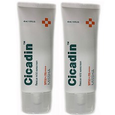 미샤 뉴 시카딘 레스큐 마일드 선크림 2개세트 (40ml+40ml) (SPF50+PA++++)