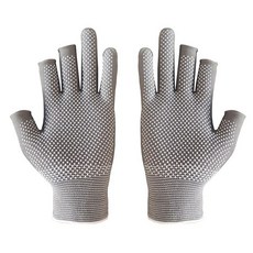 3 손가락 통기성 컷 유니버설 낚시 장갑 통기성 들어 갔어 낚시 액세서리 장비 낚시 장갑, 협력사, 회색