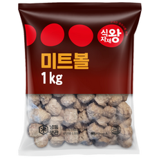 식자재왕미트볼1kg