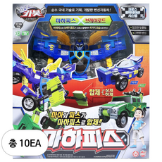 헬로카봇 마하피스 로봇장난감, MIX (혼합 색상 ), 10개