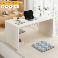침실 화장대 베이 윈도우 드레싱 테이블 메이크업 가정용 공간 절약 드레서 넓은 데스크탑, 1개, 2) 80CM