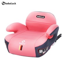 베베락 어린이 안전시트 부스터 3~12세 아이소픽스, 벚꽃 분말-isofix 인터페이스 + 등받이