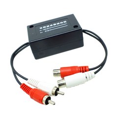 Zeyuan 2 RCA 카 오디오 시스템 접지 루프 차단기 (전기 험 노이즈 감소 기), 모델명