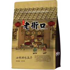 왕부정 중국식품 라오제커우 볶은 해바라기씨 호두맛 중국간식, 500g, 1개