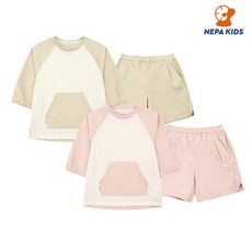 네파키즈 23SS 마일드 믹스 상하세트 KJ45909