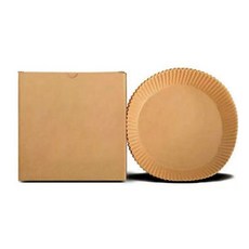 50 Pcs 공기 프라이 양피지 일회용 라이너 프라이팬 오븐 전자 레인지에 대 한 비 스틱 기선 매트 사용하기, WHITE, 50개