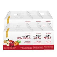 데이마켓 유기농 ABC주스 NFC저온착즙 100ml, 60개