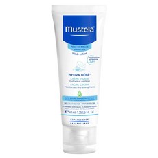 Mustela 무스텔라 하이드라 베베 페이스 크림 베이비 데일리 모이스춰 라이저 40 ml, 상세페이지참조, 40ml