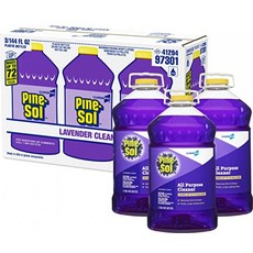 Pine-Sol CloroxPro 다목적 클리너 라벤더 클린 각 144 온스 (3 팩) (97301) (패키지는 다를 수 있음), 1개
