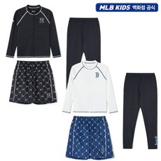 [MLB키즈] 남아 모노그램 프리미엄 래쉬가드 세트 7ASWM0243