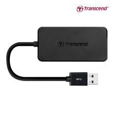 트랜센드 USB3.0무전원 USB허브TS-HUB2K, 단품 - transcendinformationts-hub2k