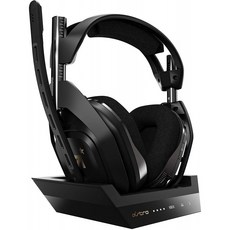 돌비 오디오/돌비 애트모스(Xbox One PC Mac와 호환) 블랙/골드가 있는 ASTRO Gaming A50 무선 헤드셋, 1, 단일상품