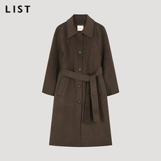 [리스트(레드라벨)] 울 혼방 레글런 핸드메이드 코트_TWHCTO82030_BR