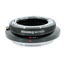 STEELSRING NK-F GFX AF 렌즈 어댑터 링 니콘 후지 X Fujifilm GFX100/50R/50S 카메라, 한개옵션0, 1개