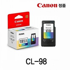 다유몰_캐논 정품 잉크 칼라 CL 98 정품잉크 사무소모품 프린터컬러잉크 프린트소모품 프린트칼라잉크+EKDBAHF, 행복한선택!!!, 행복한선택!!!