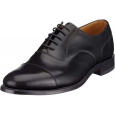 [사이즈270] Loake 200B 남성 레이스 업 슈즈 - 검은색 43 EU