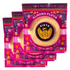 시에테 아몬드 가루 또띠아 Siete Almond Flour Tortillas 200g 3개, 1개