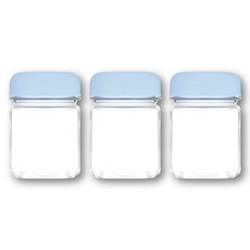 그로우민 국산 미니 트라이탄 무지 물병 마이보틀 3P, 블루, 3개, 180ml
