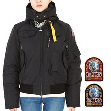 [Parajumpers]고비 베이스 마스터피스 PWJCKMB31 BLACK 여자 숏 패딩 점퍼
