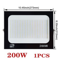 야외 조명 정원등 무대 경기장 LED 투광 방수 스포트라이트 프로젝터 가로등 벽 램프 정원 220V 200W 150W 100W 50W 30W 20W 10W, [03] 200W, [01] 220V, [01] Cool White, 03 200W_01 220V_01 Cool White