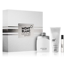 몽블랑 Legend Spirit Gift Set I. for Men - 오드뚜왈렛 100 ml + 오드뚜왈렛 7 5 ml + After Shave Balm 100 ml - Gift