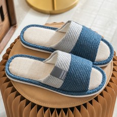 쇼미코리아 여성용 남성용 예쁜 북유럽 푹신한 발편한 거실화 슬리퍼 실내화, 남성블루, 1개