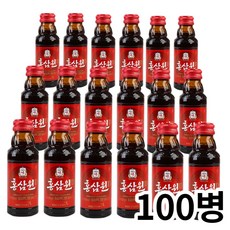 정관장 홍삼원D 드링크 100ml * 100병, 100개