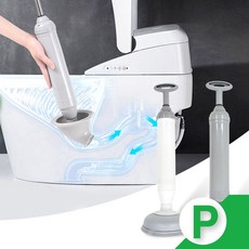 뚫어뻥 싱크대 하수구 변기 화장실 막힘 해결 도구 청소 배수구 배관 세정제 배수 트랩 배수, 기본형