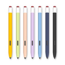 갤럭시탭S8 S8플러스 S8울트라 S펜 연필 실리콘 케이스 커버, 1개, 연필S펜케이스-핑크
