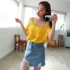 봉주르다이어리블라우스